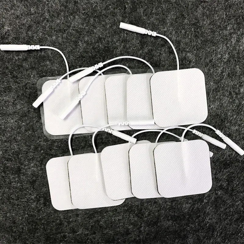 20/10Pcs  5*5cm Electrode Pads Body Massage Patches Replacement for Tens Massagers Machine Electronic Physiotherapy Massager