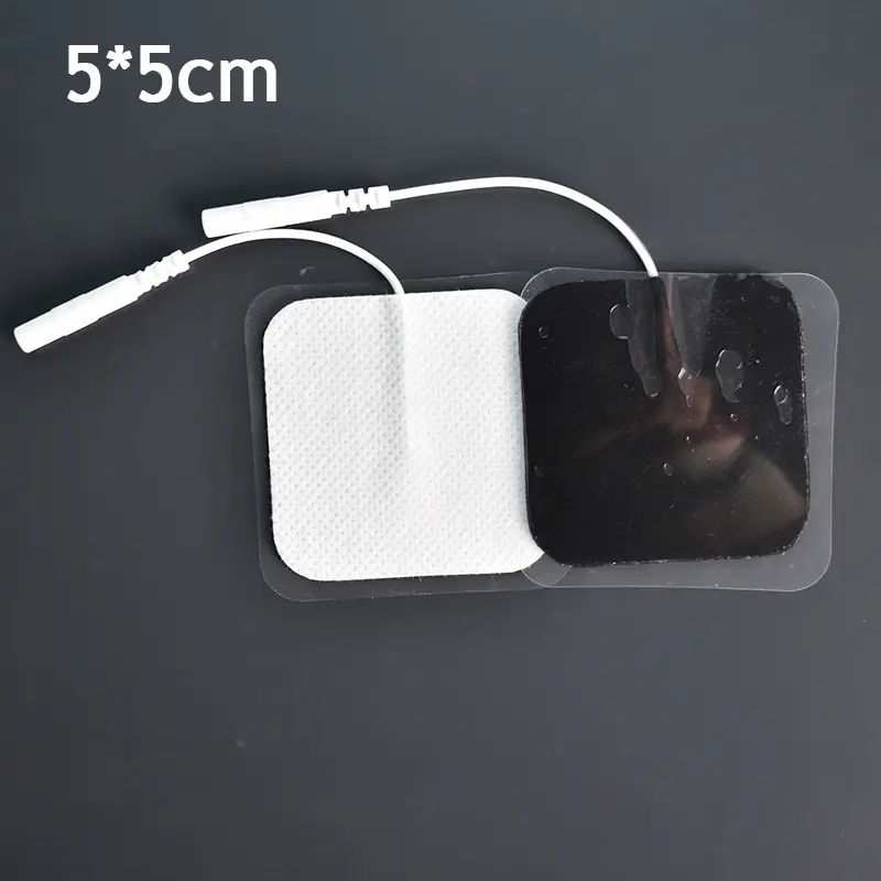 20/10Pcs  5*5cm Electrode Pads Body Massage Patches Replacement for Tens Massagers Machine Electronic Physiotherapy Massager