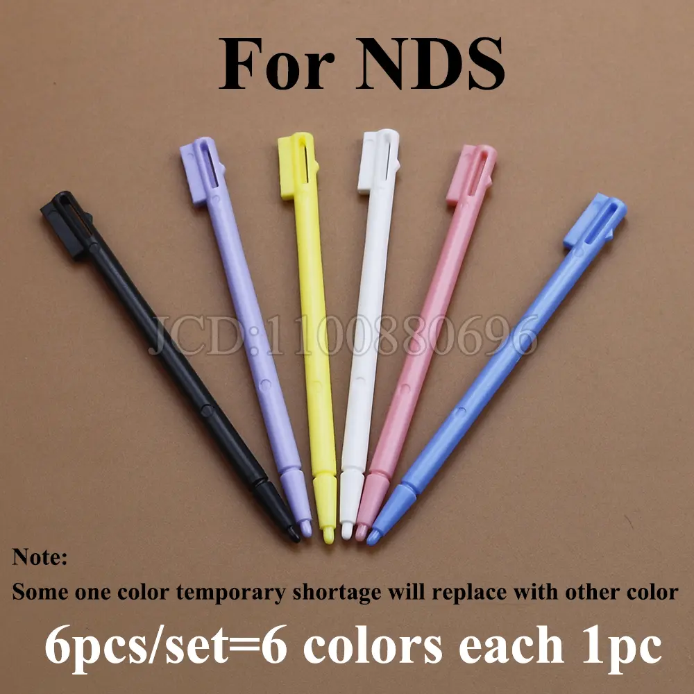 1Set 5-12pcs Plastic/Metal Touch Screen Stylus Pen Game Console Pen for NDSL NDSi NDS WIIU 2DS 3DS XL LL New 3DSXL LL New 2DSXL