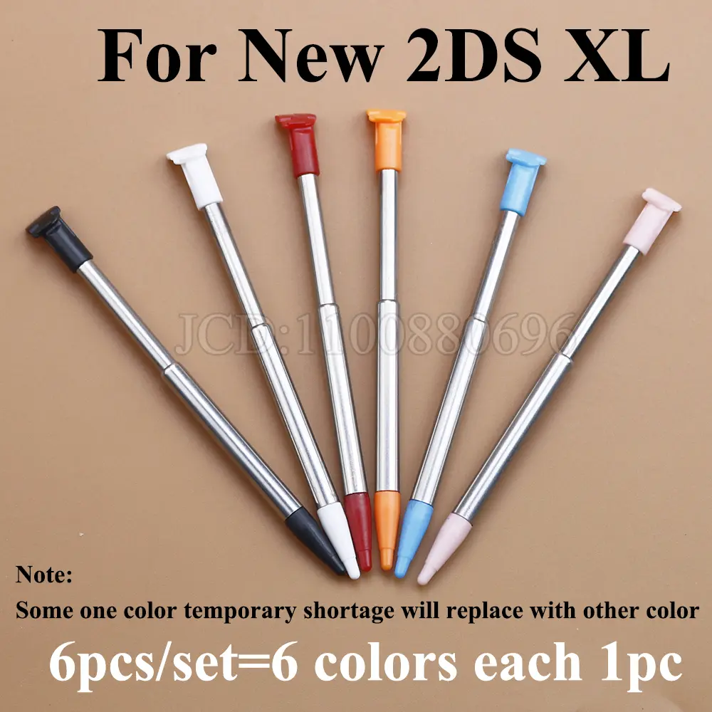 1Set 5-12pcs Plastic/Metal Touch Screen Stylus Pen Game Console Pen for NDSL NDSi NDS WIIU 2DS 3DS XL LL New 3DSXL LL New 2DSXL