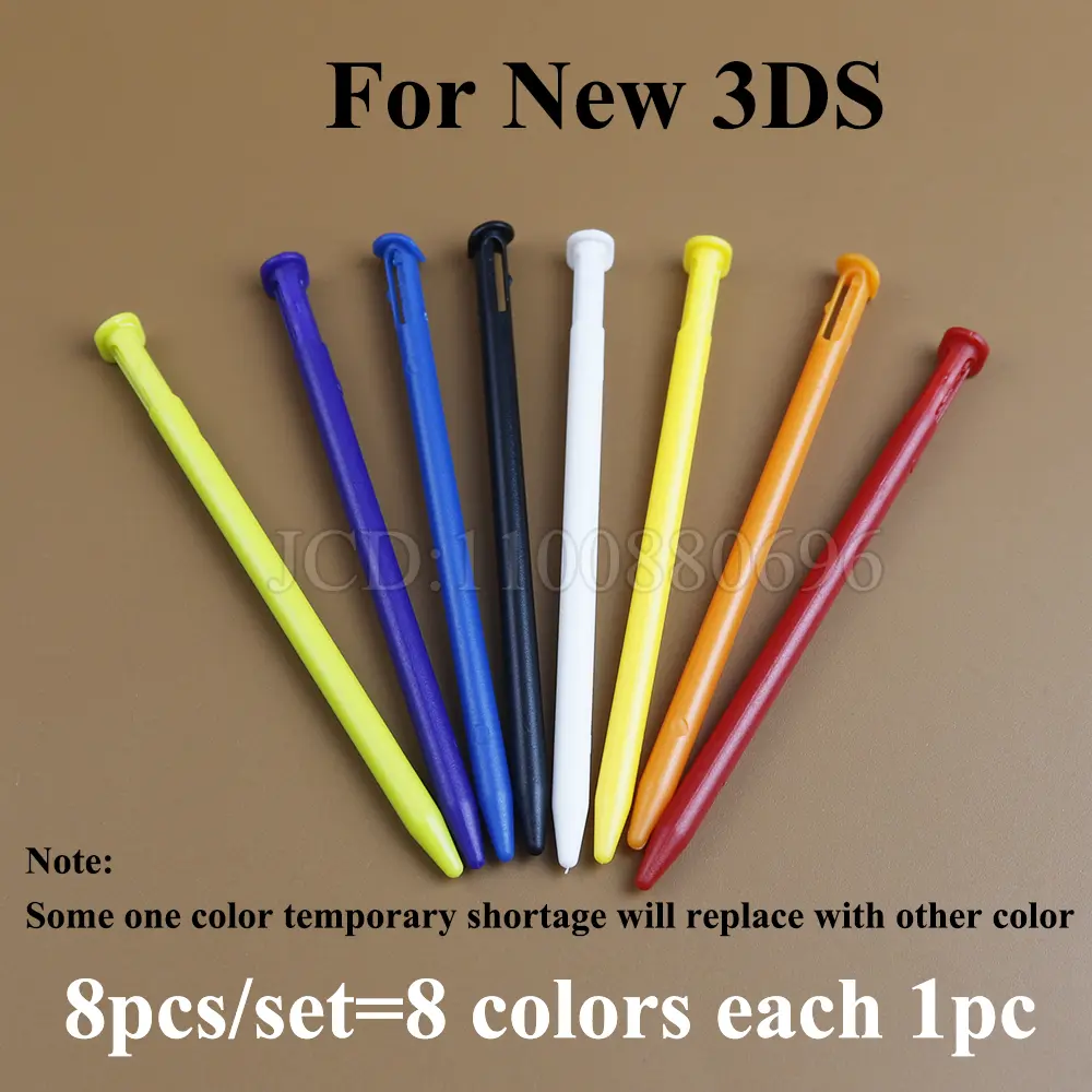 1Set 5-12pcs Plastic/Metal Touch Screen Stylus Pen Game Console Pen for NDSL NDSi NDS WIIU 2DS 3DS XL LL New 3DSXL LL New 2DSXL