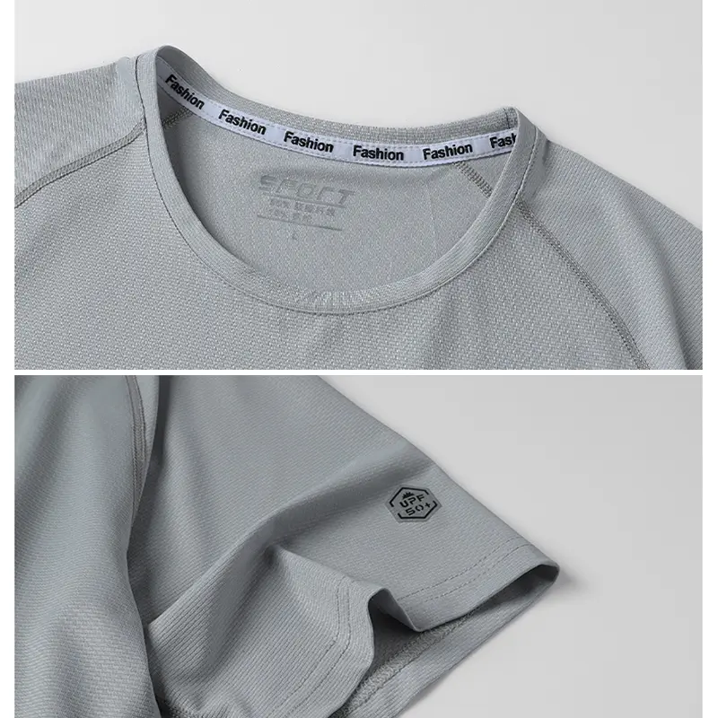 Big Plus Size T-Shirts Men 6XL 7XL 8XL Cool Fast Dry Camping Tshirt Male Summer Tee Shirts Boy Sports Fishing Tops Elder People