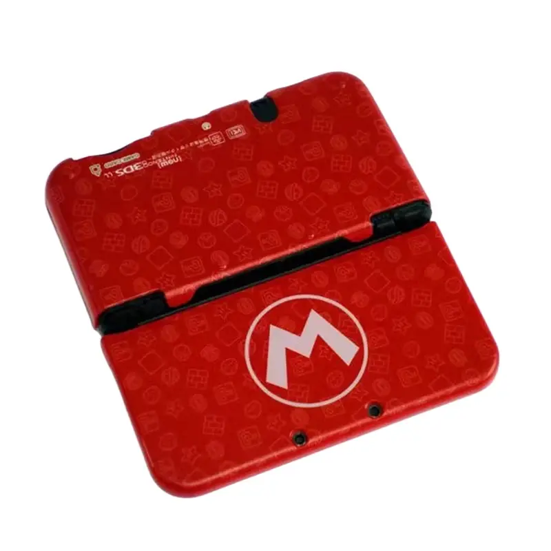 Super Mario Cartoon Stickers for Nintendo New 3DS LL Anime Figure Vinyl Protective Cover Waterproof Game Console Accessories