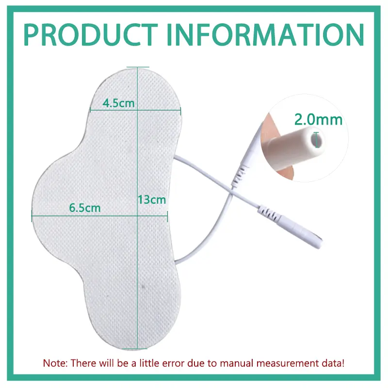 Electrode Pads  for TENS Unit Machine Acupuncture Slimming Neck Massager Patch EMS Nerve Muscle Stimulator