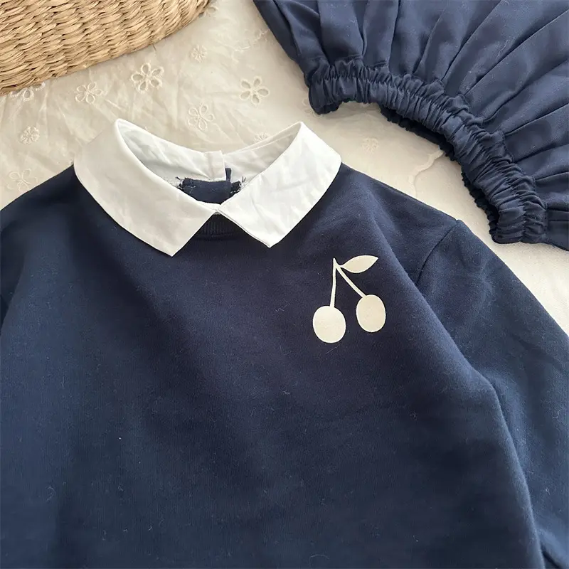 Girls Hoodie 2025 Autumn New Children's Clothing Korean Style Girls' Baby Fashion Color Lapel Long-sleeved Hoodie Casual Simple