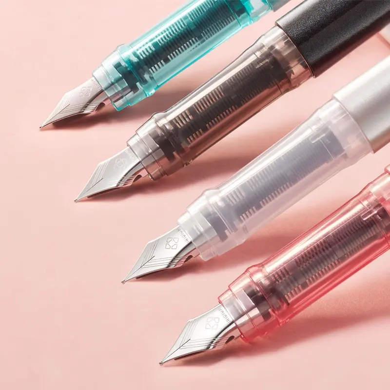 Japanese SAKURA Student Fountain Pens 0.5mm Calligraphy Pen Refillable with Ink Cartridge Cute Japanese Stationery Small Gift