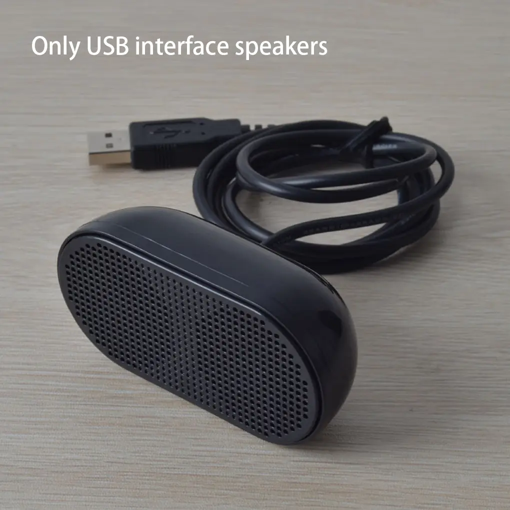 Hotel Portable Laptop Wired Mini Speaker Replacement Universal Computer USB Powered Soundbox Computers Accessories