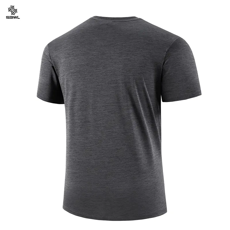 SBWL 2025 new summer high-quality outdoor sports and indoor fitness quick-drying T-shirt, fashion and casual short-sleeved Tops
