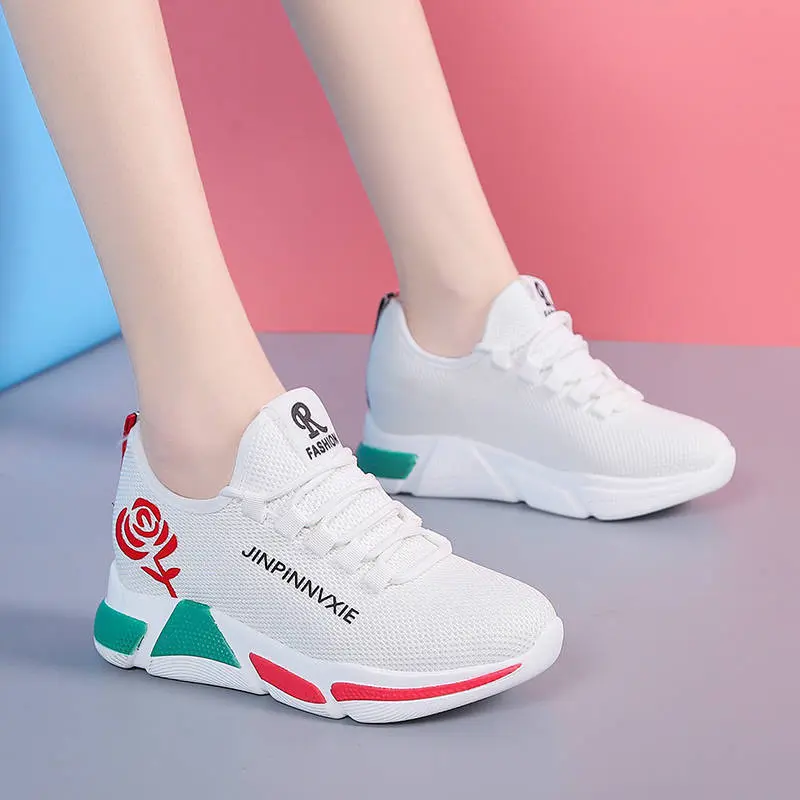 Shoes Sports casual  for Women Outdoor Tennis Shoes Lightweight Non-slip Breathable Sneakers Soft Walking Shoes Zapatillas Mujer