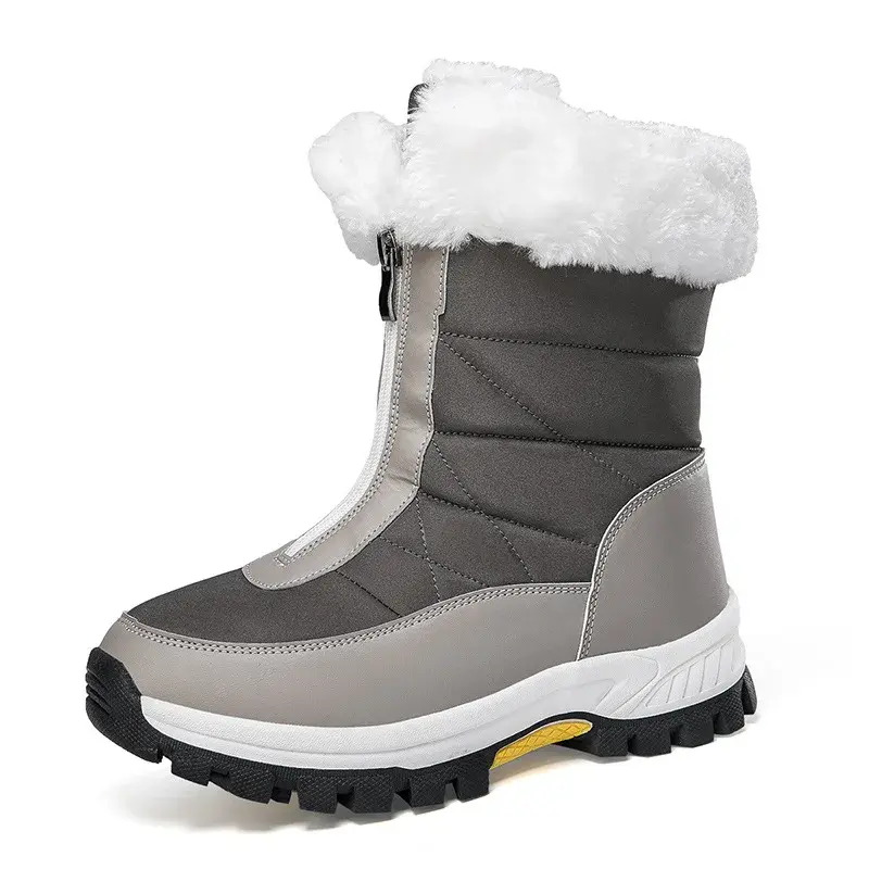 Women Winter Snow Boots for Waterproof Sneakers Warm Non-slip Boots Outdoor Female Hiking Boots Work Shoes Botas Mujer2025