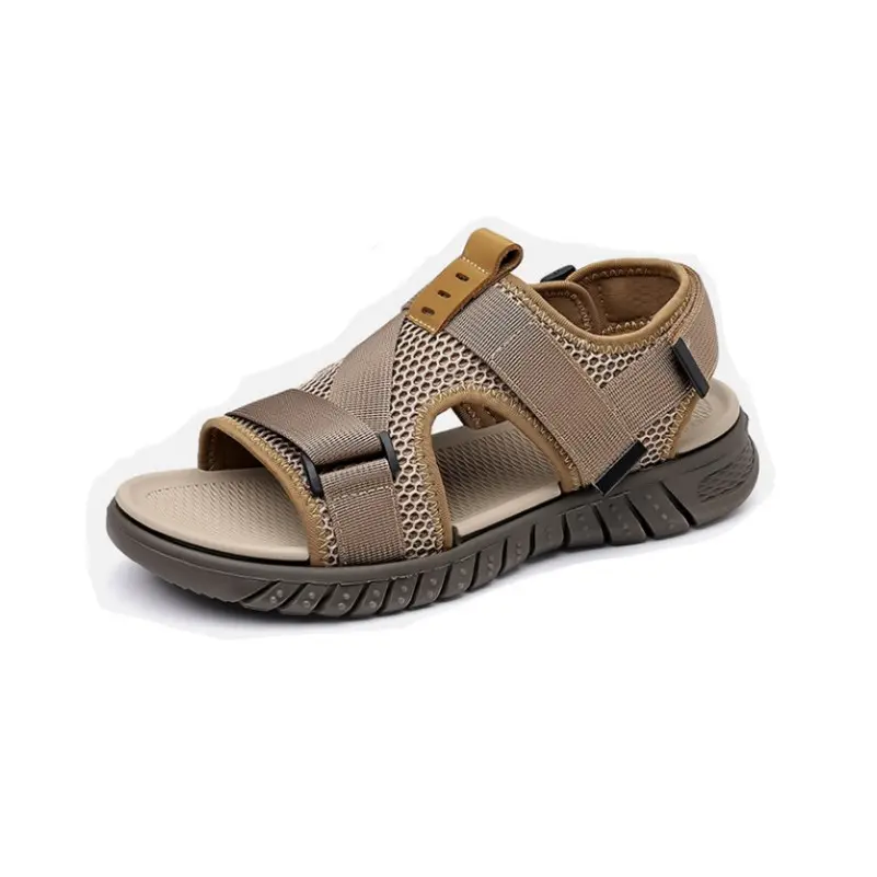 2025Sandals Soft Comfortable Non-Slip Men Shoes High Quality Beach Sandals Mens Gladiator Sandals Summer Casual Flat Shoes