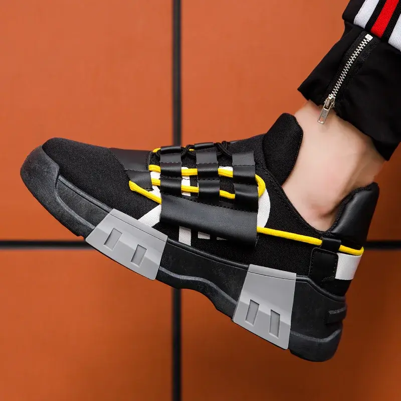 Casual Shoes Mens Sneakers Breathable Platform Men Walking Flats 2022 Fashion Skateboard Man Vulcanized Shoes Tenis Masculino