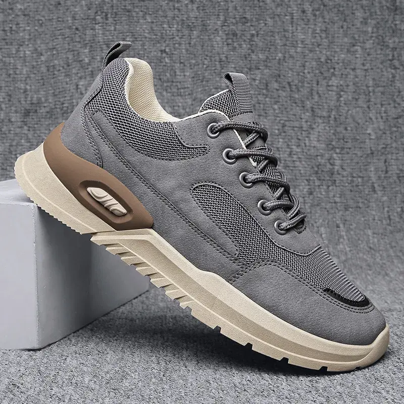 Man Fashion Sneakers Mesh Breathable Man  Running Tennis Shoes Comfortable Outdoor Sports Men Casual Shoes Tenis Masculino 2024