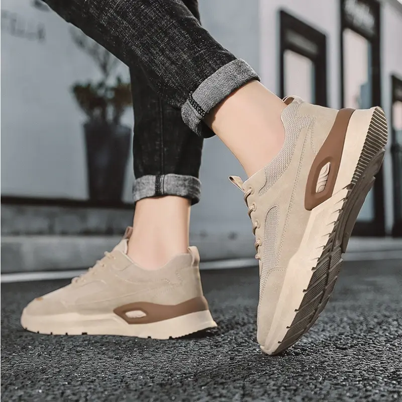 Man Fashion Sneakers Mesh Breathable Man  Running Tennis Shoes Comfortable Outdoor Sports Men Casual Shoes Tenis Masculino 2024