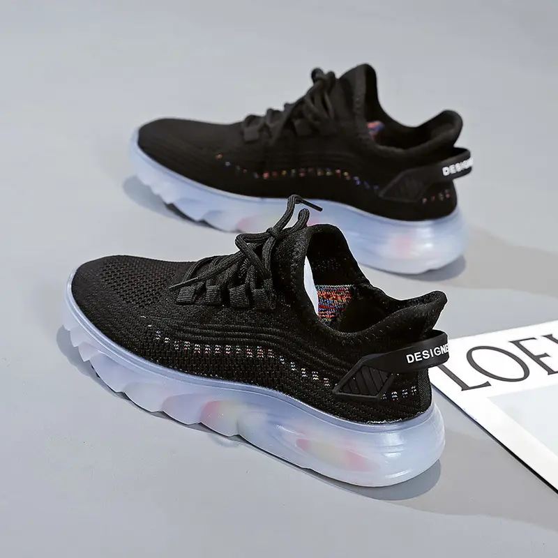 Women's New Fashion Platform Sport Shoes Female Autumn New Breathable Outdoor Running Sneakers Lightweight Casual Tennis Shoes