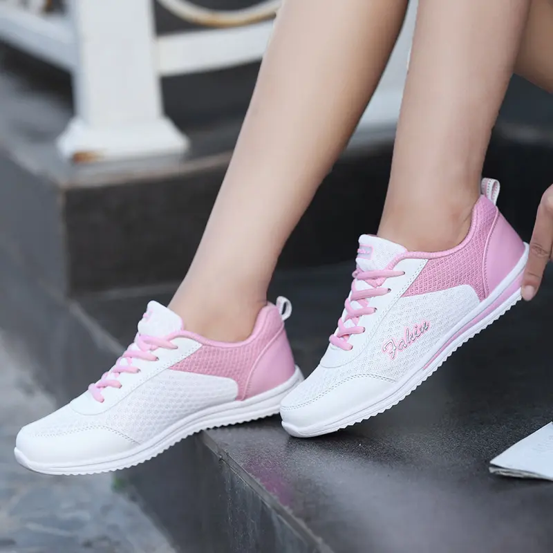 2022 Mesh Breathable Casual Sneakers Women's Comfortable and Versatile Plus Size Outdoor Couple Shoes Zapatillas De Deporte