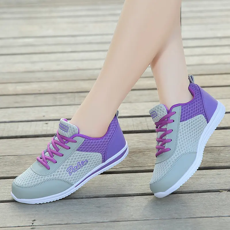 2022 Mesh Breathable Casual Sneakers Women's Comfortable and Versatile Plus Size Outdoor Couple Shoes Zapatillas De Deporte
