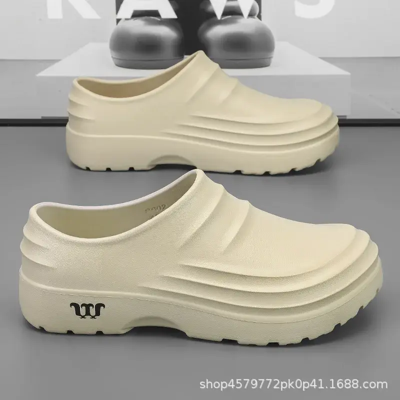 Women's Rubber Boots for Men Raincoat for Rain Man Fishing Boot couple waterproof Rainboots Large size Anti-slip Kitchen Shoe