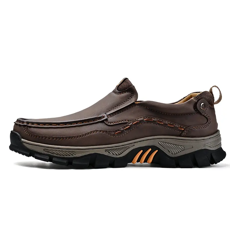 Fashion Trendy Male Driving Shoes Versatile Non-slip Hiking Shoes Comfortable Outdoor Men's Loafers Moccasins Treking Footwear