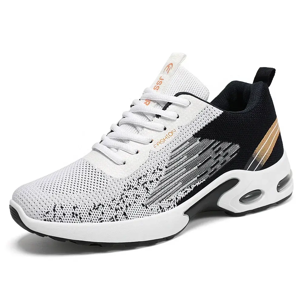 Men Running Shoes Soft Sole Sports Casual Style Running Shoes Men's Spring and Autumn New Trendy Breathable Bottom Men's Sneaker