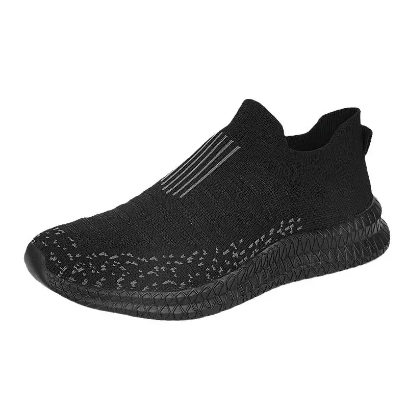 2025Breathable Men Casual Shoes Lightweight Outdoor Male Walking Shoes Anti-slip Men's Sneakers Slip on Flats Vulcanized Shoes