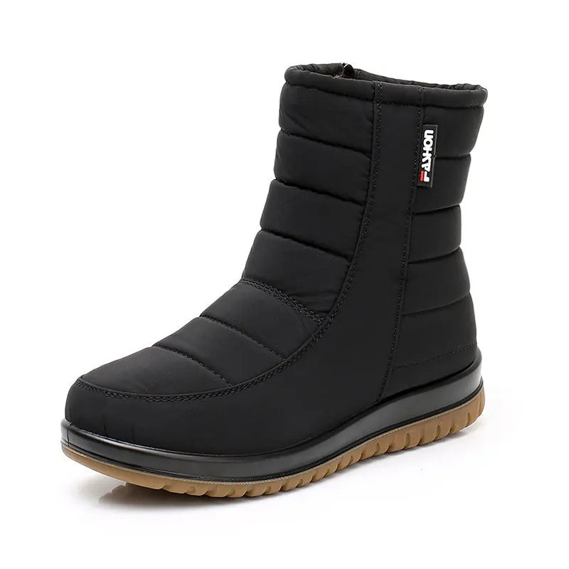 Women Boots  New Waterproof Snow Boots For Winter Shoes Women Zipper Ankle Boots Winter Botas Femininas Keep Warm Botines