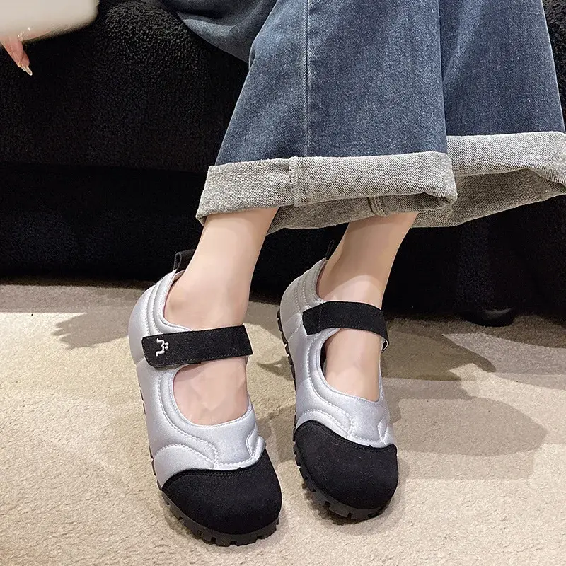 New Women's Shoes Fashion Round Toe Versatile Sport Style Casual Single Shoes for Women Zapatillas De Deporte 2023