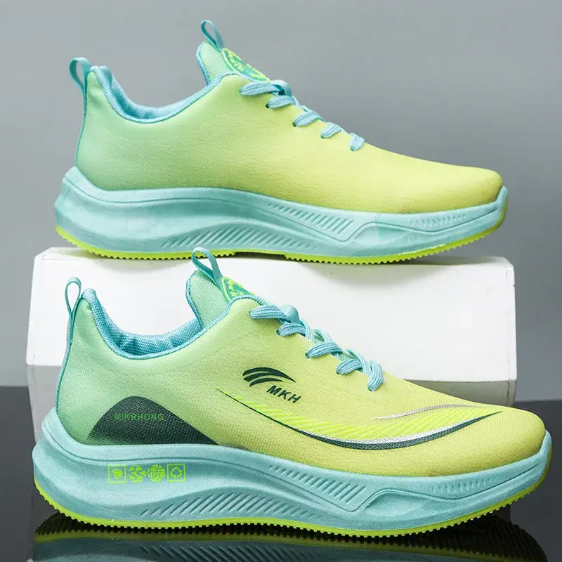 Men's Casual Sneakers Fashion Trend Sports Running Shoes Men Sneakers Board Shoes New Trend Breathable Running Leisure Trainers