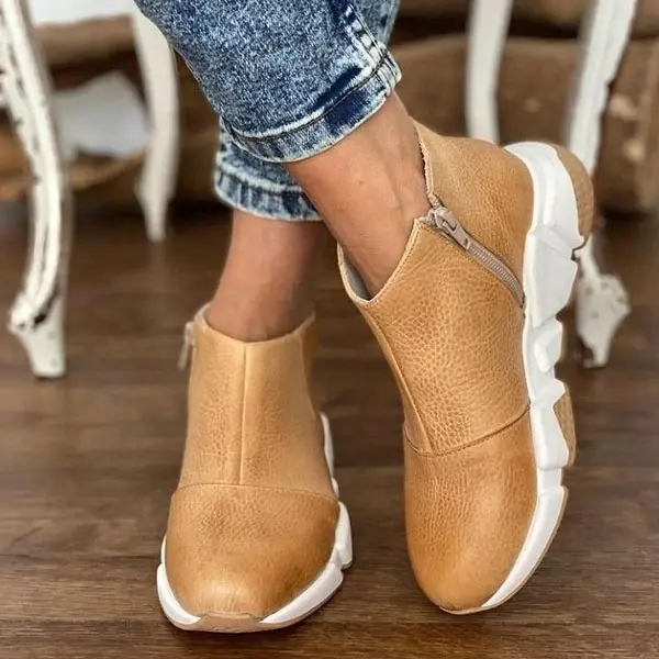 Sneaker Autumn New Women's Fashion Casual Leopard Shoes Platform Ladies Sneakers Low Top Shoes Plus Size 35-43 Zapatos De Mujer
