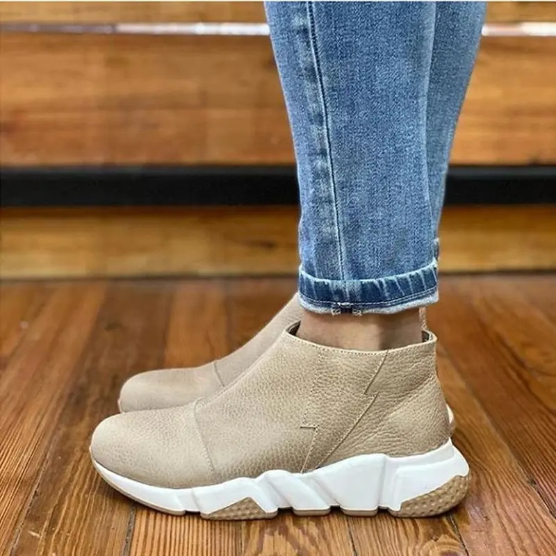 Sneaker Autumn New Women's Fashion Casual Leopard Shoes Platform Ladies Sneakers Low Top Shoes Plus Size 35-43 Zapatos De Mujer