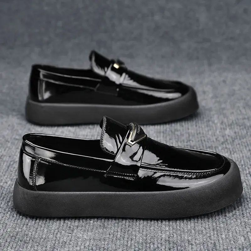 2023Loafers Shoes For Men Winter Plus velvet Comfy Male Footwear Moccasin Fashion Shoes Men Slip-on Men's Flats Men Casual Shoes