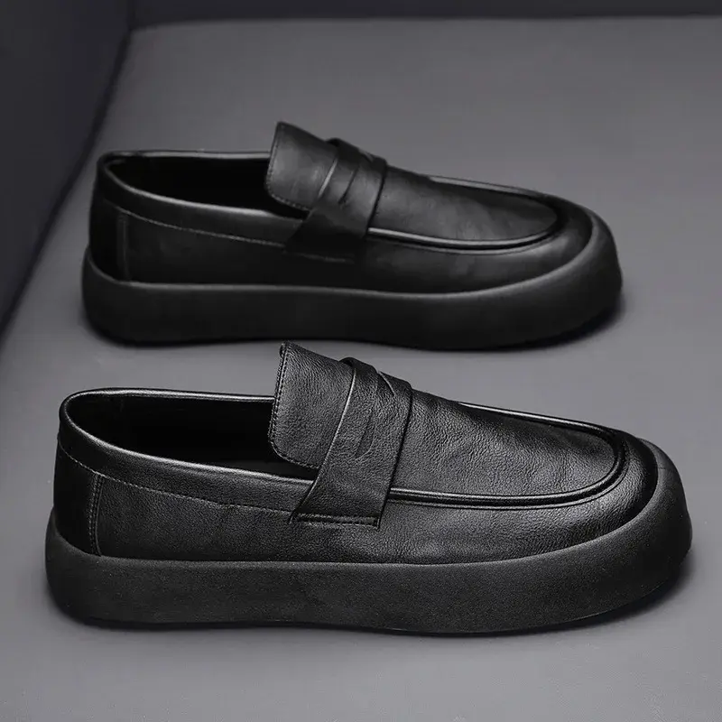 2023Loafers Shoes For Men Winter Plus velvet Comfy Male Footwear Moccasin Fashion Shoes Men Slip-on Men's Flats Men Casual Shoes
