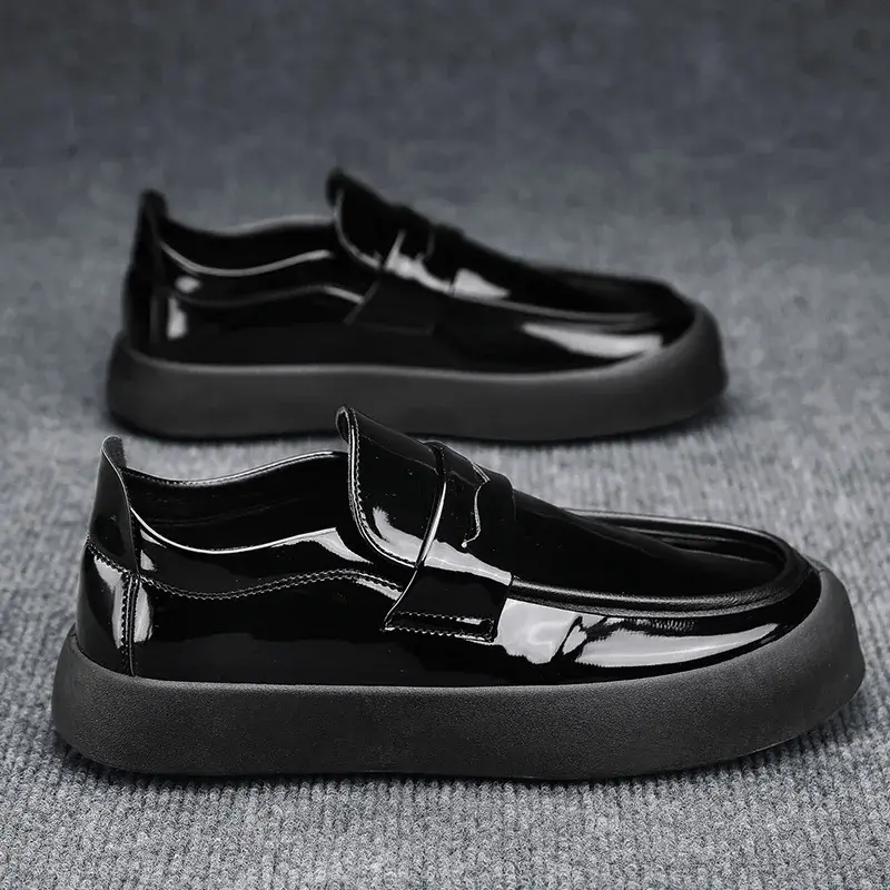 2023Loafers Shoes For Men Winter Plus velvet Comfy Male Footwear Moccasin Fashion Shoes Men Slip-on Men's Flats Men Casual Shoes