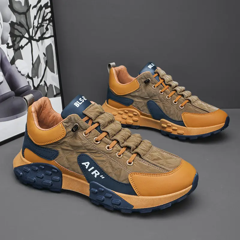 Men Sneakers Platform Men Shoes 2024 New Running Shoes for Men Luxury Brand Casual Vulcanized Shoes Comfortable Tenis Masculino