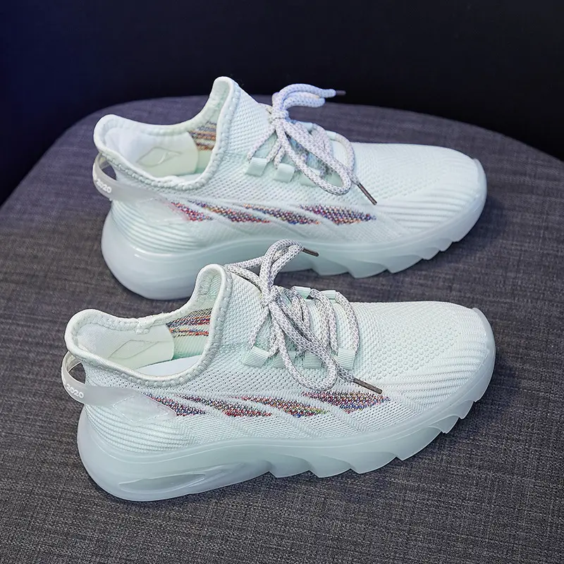 Fashion Women's Platform Sport Shoes Comfortable Breathable Outdoor Running Sneakers Lightweight Casual Tennis Shoes 2023