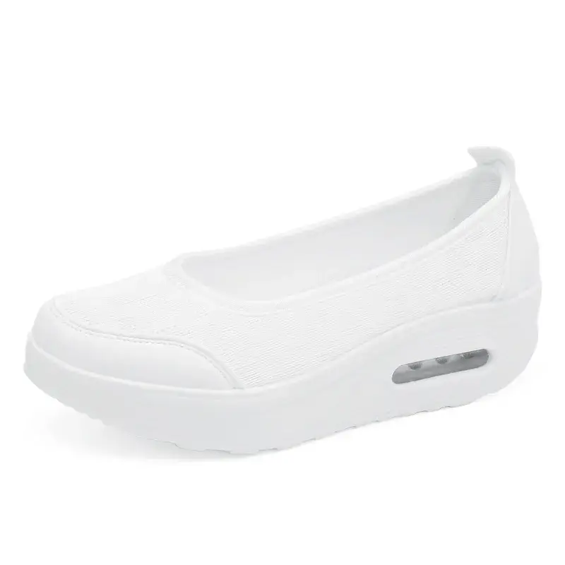 2025Women Shoes Heels Sneakers Vulcanized Shoes Platform Shoes Casual Zapatos Mujer Slip on Spring Autumn Chaussure Femme