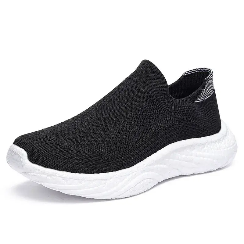 Breathable Men Casual Shoes Lightweight Male Vulcanized Shoes Outdoor Platform Men's Loafers Soft Mesh Flats Non-slip Sneakers