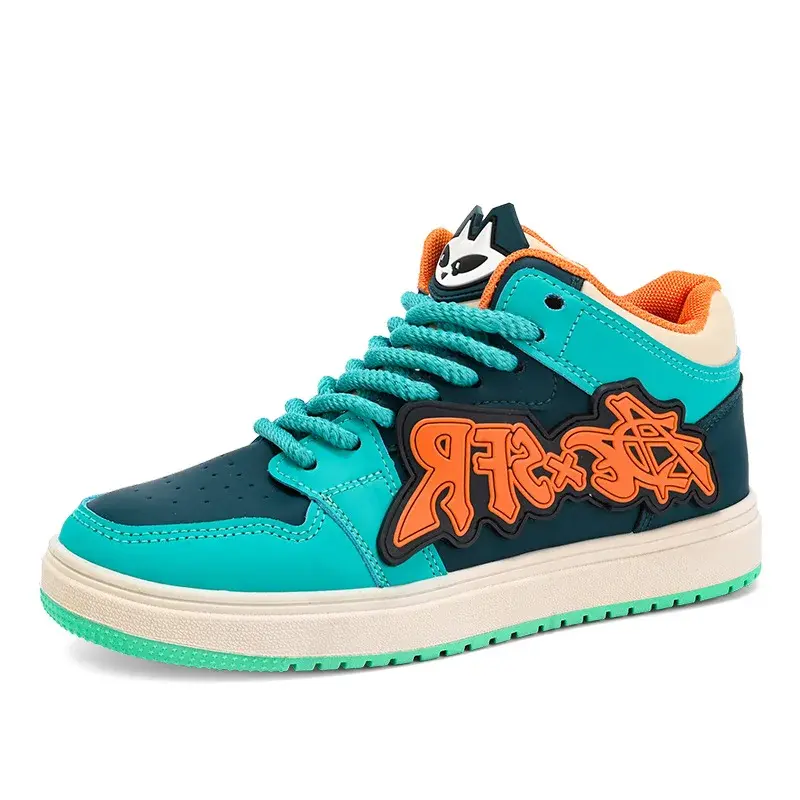 Men's Skateboard Shoes Autumn/Winter Fashion Sports Shoes Retro Thick Bottom Lace Up Comfort Non Slip Casual Shoes Sneakers 2025