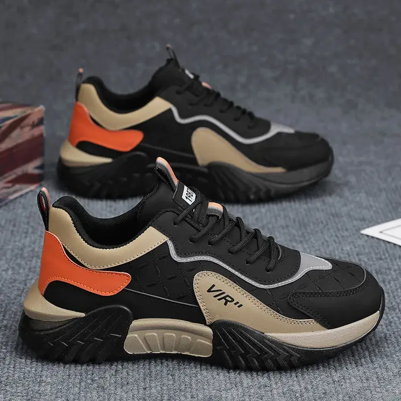 Men Sneakers Outdoor Fashion Casual Shoes Platform Comfortable Non Slip Tennis Shoes Designer Luxury Soft Sole Running Shoes2025