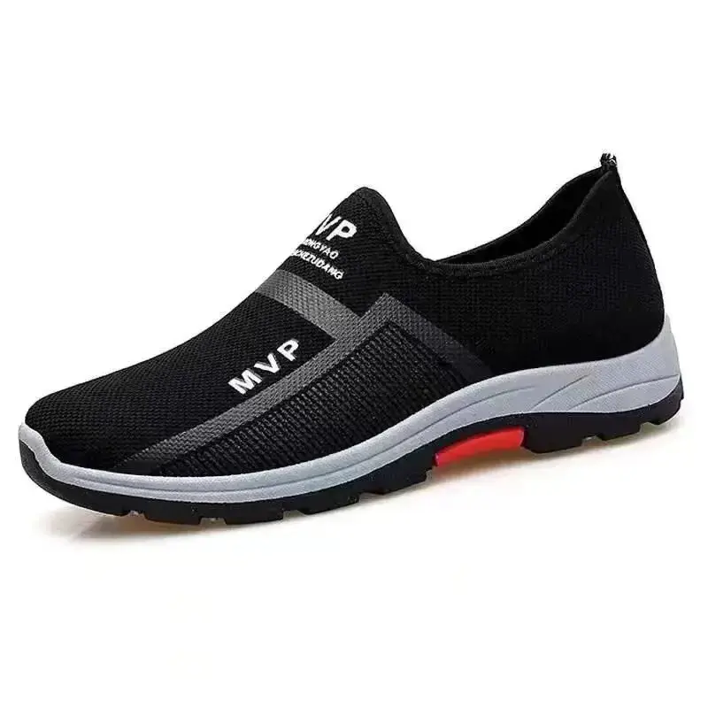 Slip on Mesh Men Shoes Lightweight Sneakers Men Fashion Casual Walking Shoes Breathable Slip on Mens Loafers Zapatillas Hombre