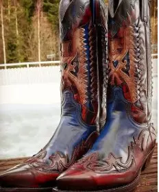 Men's Shoes New for 2021 High Quality Men Pu Leather Western Safety Boots Male Classic Cowboy Boots Soulier Homme2021