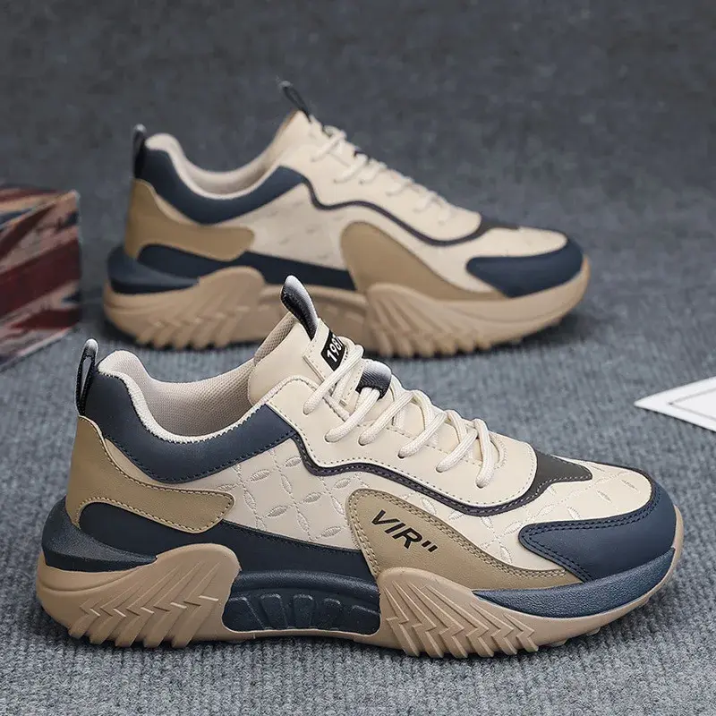 Men Sneakers Outdoor Fashion Casual Shoes Platform Comfortable Non Slip Tennis Shoes Designer Luxury Soft Sole Running Shoes2025