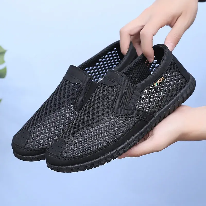Men'S Summer Sneakers Fashionable And Versatile Casual Shoes Lightweight And Breathable Men'S Shoes 2025