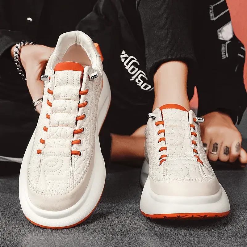 Men Casual Vulcanized Sneakers New Chunky Sneakers Designer Men Comfort Platform Vulcanized Shoes Tennis Zapatillas De Hombres