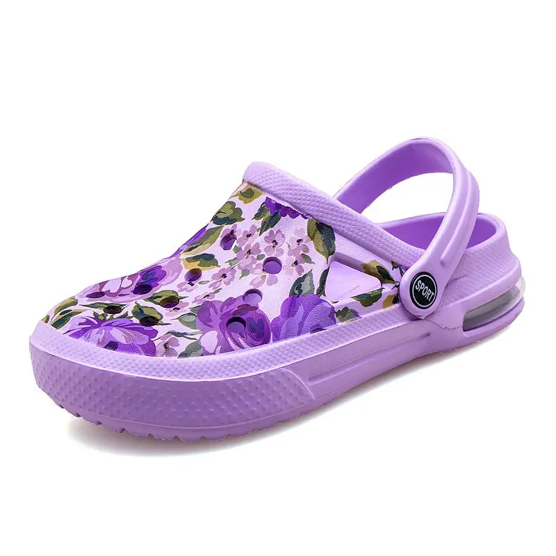 Sandals Hole Shoes Beach Sandals Home Slippers Camouflage Summer Men and Women Casual Garden Shoes 2021