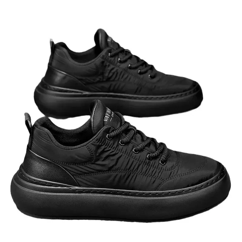 Men's Winter Cotton Shoes Anti Slip Comfortable Wear Resistant Work Snow Shoes Outdoor Thick Sole Sports Casual Shoes