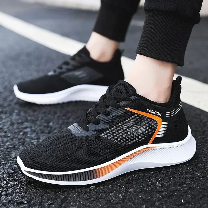 Men Summer Casual Sports Shoes New Fashion Breathable White Sneakers Outdoor Walking Casual Shoes Tenis Masculino Zapatos Hombre