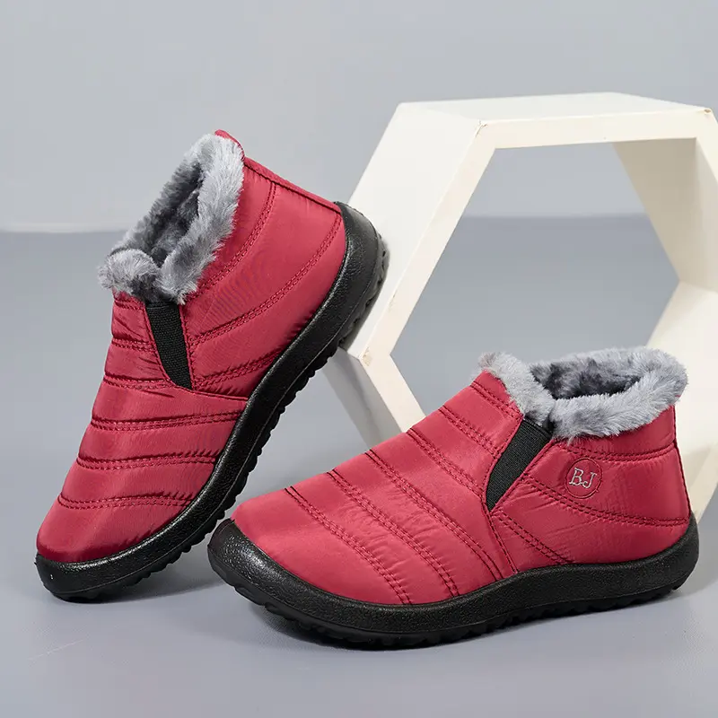 Men Boots Snow Outdoor Men's Shoes Plus Size Men's Winter Boots Plush Shoes Men Waterproof Men's Boots Male Footwear Work Shoes