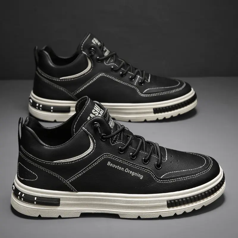 Men's Casual Shoes  Winter New High Top Board Shoes Plush Warm Non-slip Cotton Boots Comfortable Outdoor Sports Shoes
