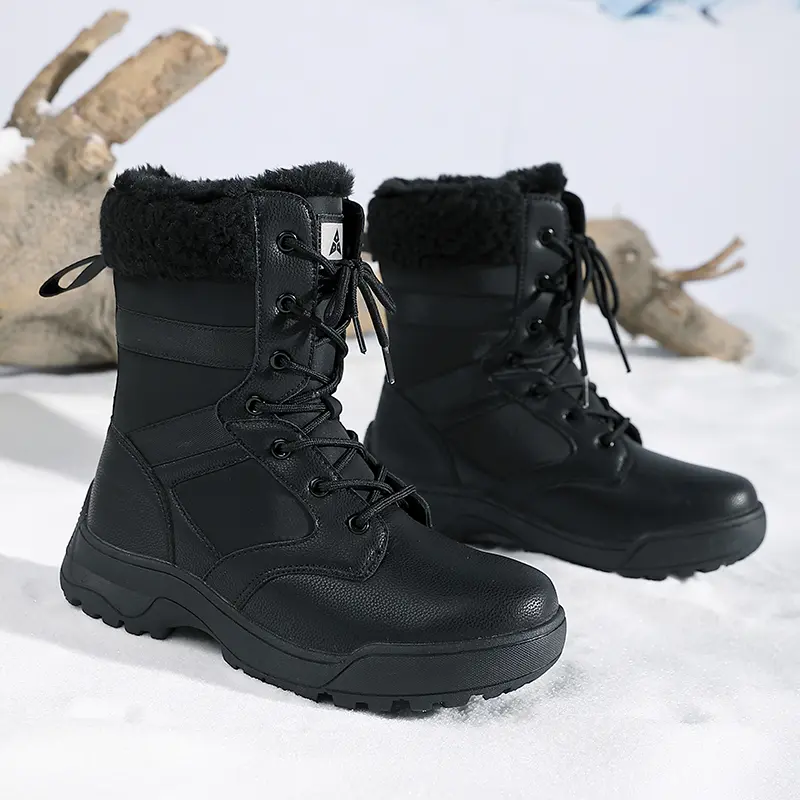 New Winter Women Ankle Boots Keep Warm Women's Snow Boots Outdoor Waterproof Platform Women's Hiking Boots Thickened Plush Boots